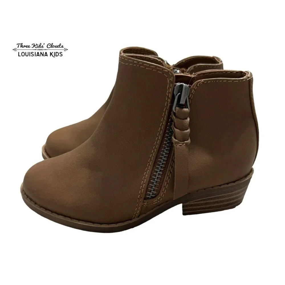 Dolcetta Sz 9 Brown Leigh Ankle Boots